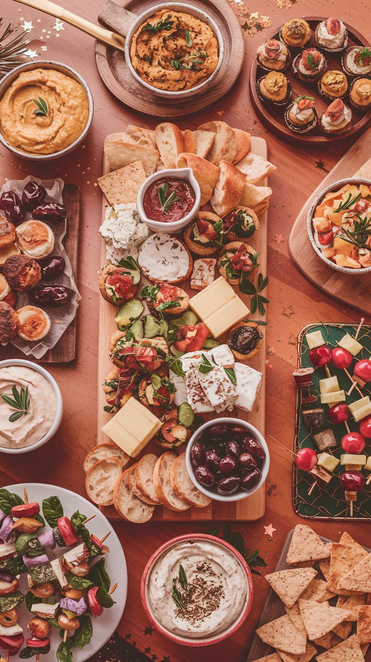 50 Irresistible New Year’s Eve Appetizers: Dips, Bites & Easy Party Favorites!