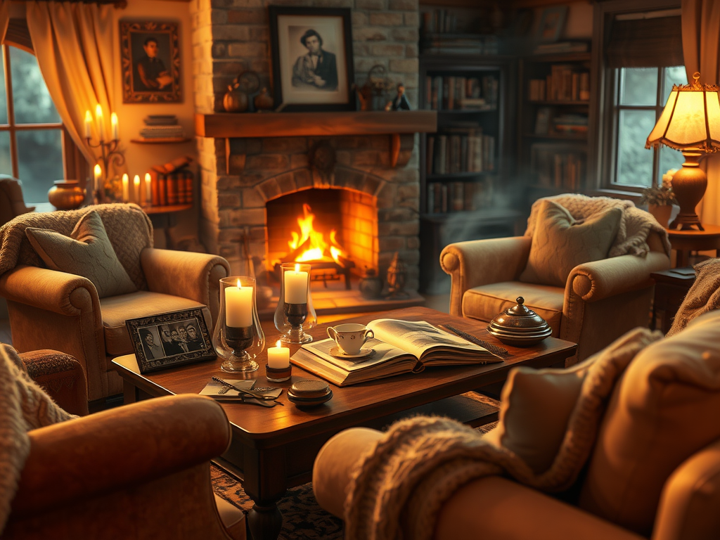 How to Host a Cozy Family History Evening