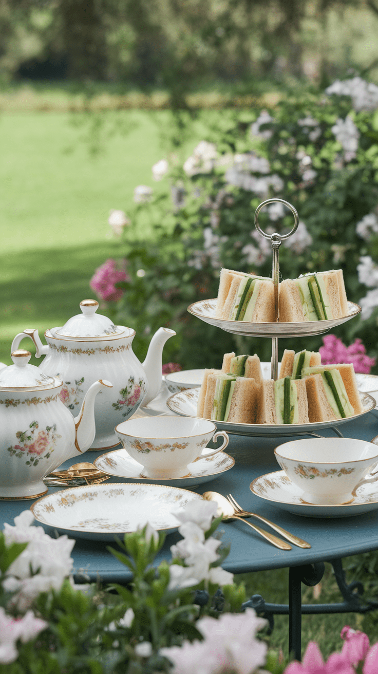 Cucumber and Cream Cheese Tea Sandwiches: A Classic Tea Party&nbsp;Recipe