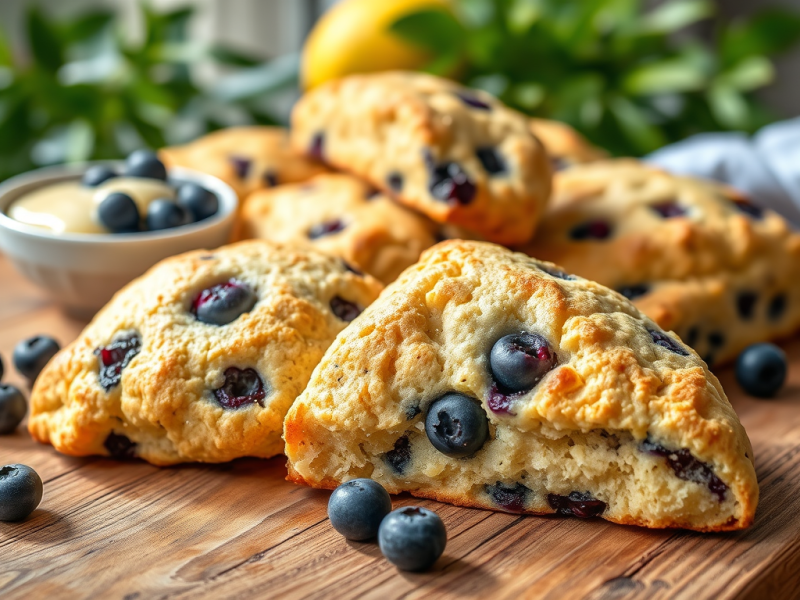 Blueberry Lemon Scones&nbsp;Recipe